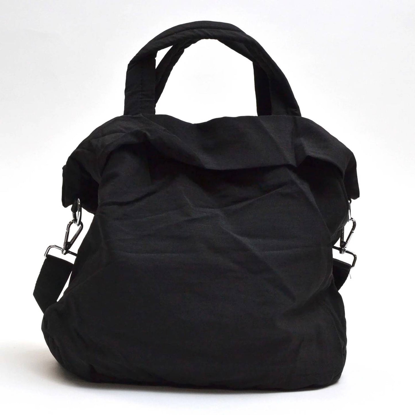 Nylon shoulder tote