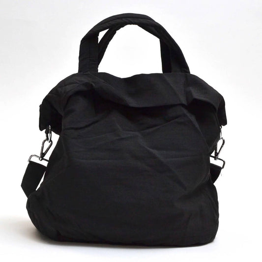 Nylon shoulder tote