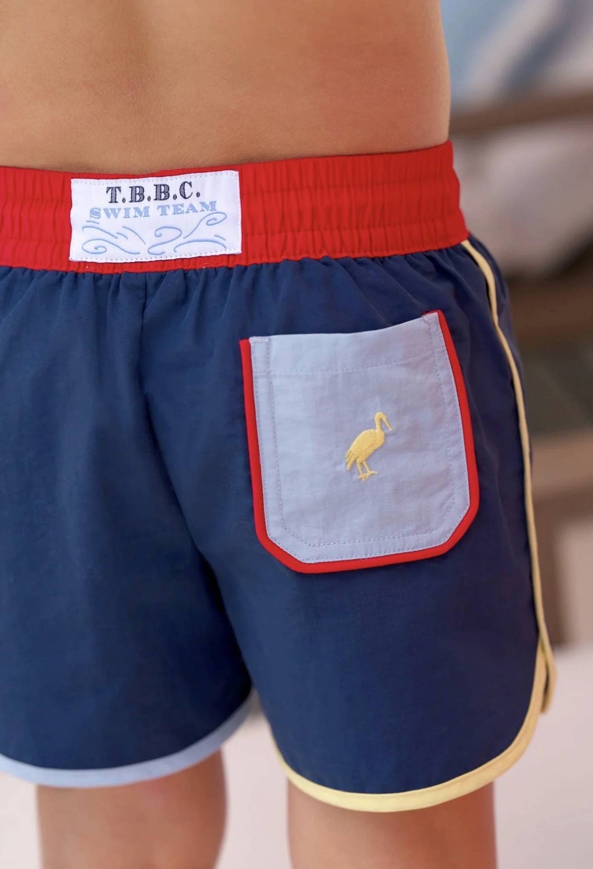 Boy's Tanner Pull-on Swim Trunks