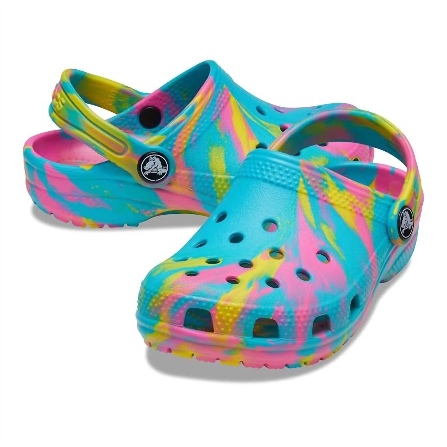 Kid's Classic Marbled Clog