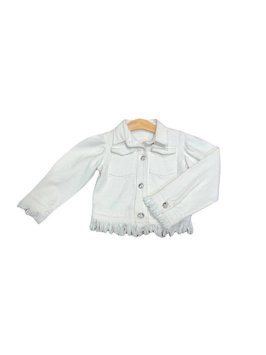 Girl's Sand Denim Jacket