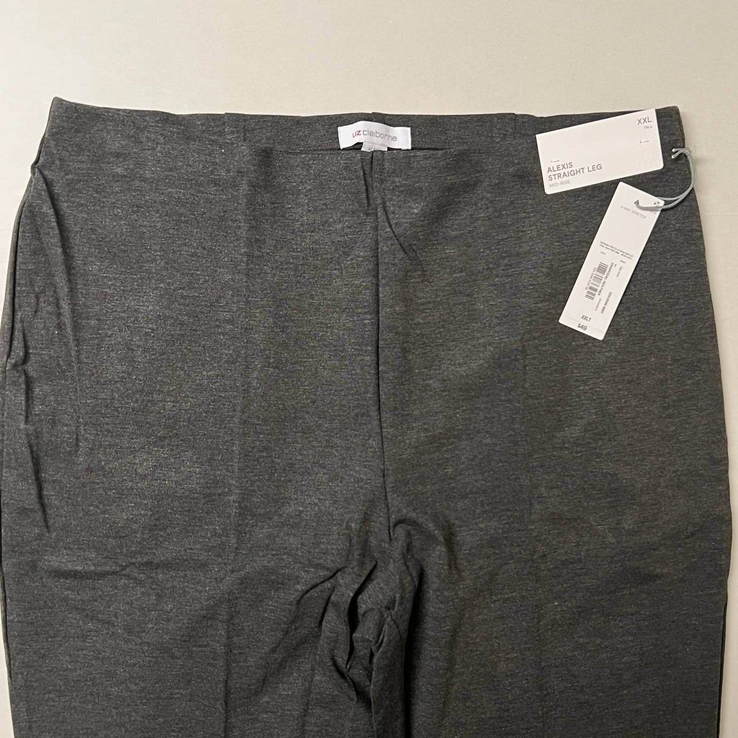 Liz Claiborne - Women's Alexis Straight Leg Mid-rise Pants - Tall - Rack Hunt -