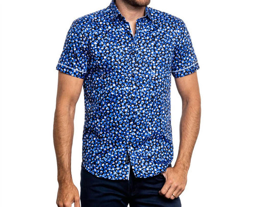Powerhouse Short Sleeve Button Down Shirt