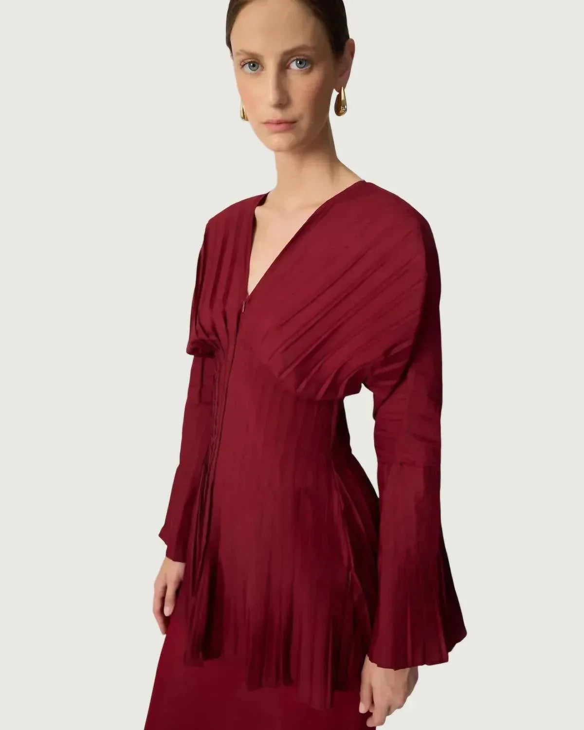 Touche Prive - Rachel Pleated Tunic Top - Rack Hunt
