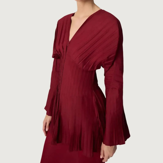Touche Prive - Rachel Pleated Tunic Top - Rack Hunt