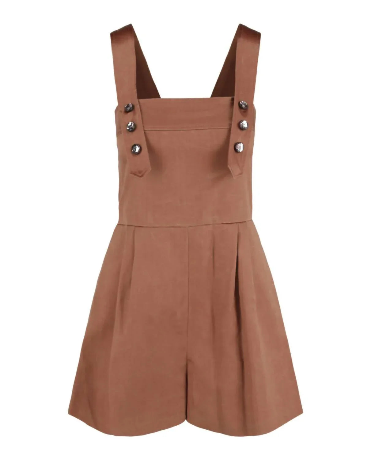 Bottega Veneta - Women's Sleeveless Jeweled Playsuit - Rack Hunt
