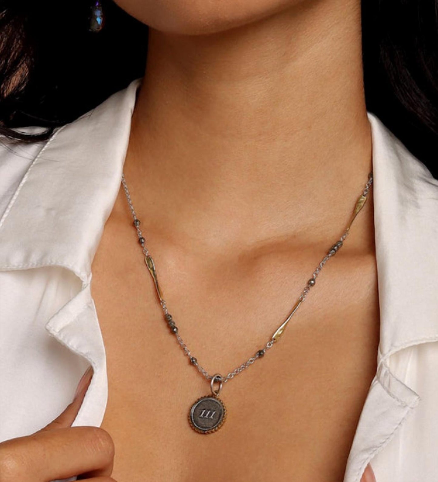 Women's Lume Pyrite Chain