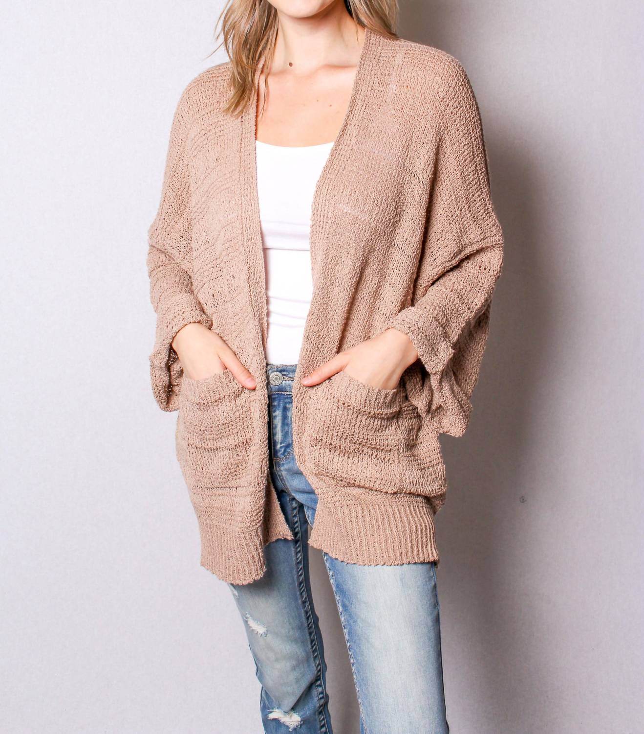 Good Stuff Apparel - Open Front Cardigan - Rack Hunt -