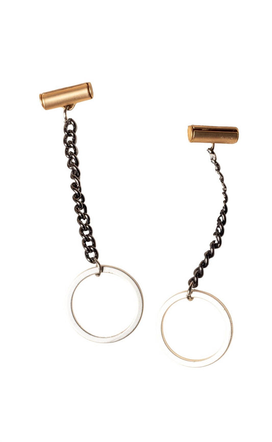 Women's Chained Together Earrings