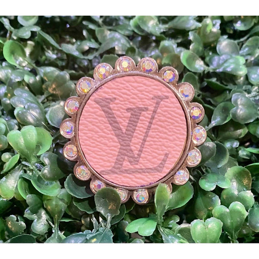 Kingdom Kreations - Women's Crystal Adjustable Monogram Ring - Rack Hunt -