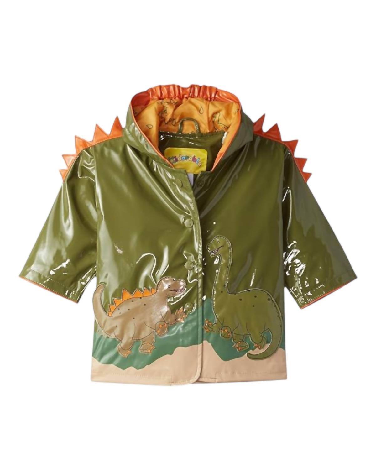 Kidorable - Boy's Dinosaur Raincoat - Rack Hunt -