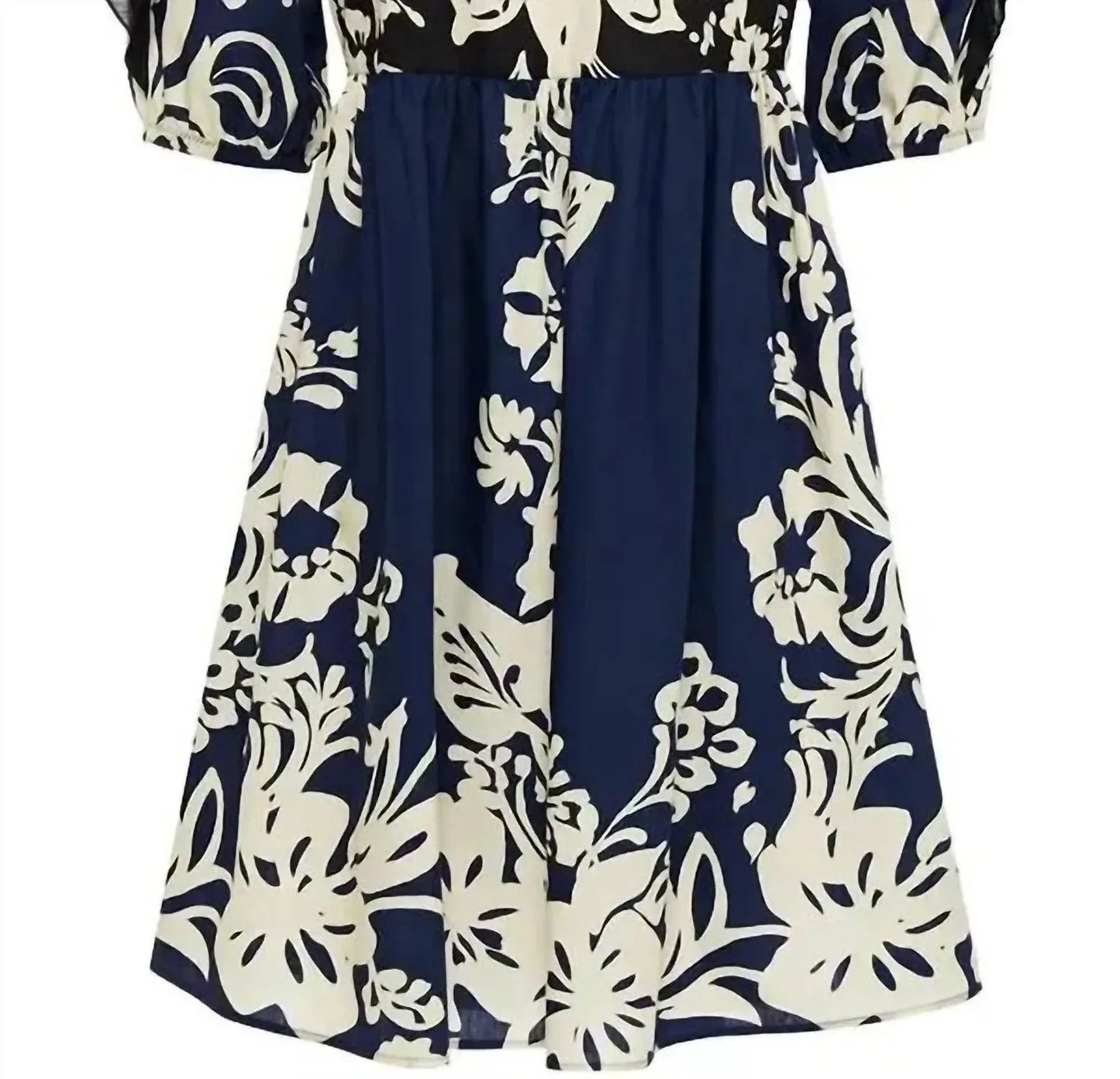 RED VALENTINO - Cold-Shoulder Poplin Dress - Rack Hunt