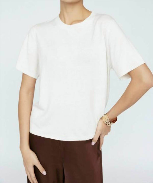 Cashmere Blend Tee