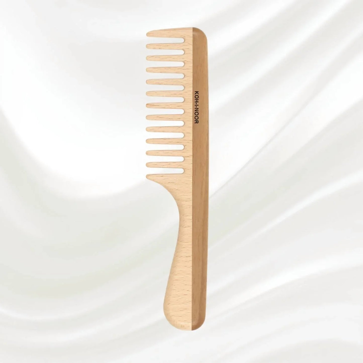 Koh-I-Noor Beauty USA - Women's Legno Beech And Kotibe Wood Wide Tooth Comb - alternate view - Rack Hunt