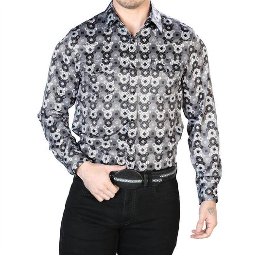 El Señor De Los Cielos - Casual Long Sleeve Shirt - Rack Hunt -