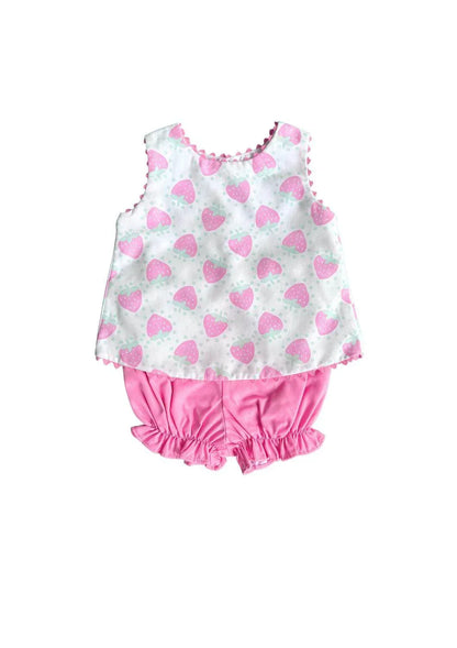 Mint Magnolia - Girl's Tally Tulip Bloomer Set - Rack Hunt