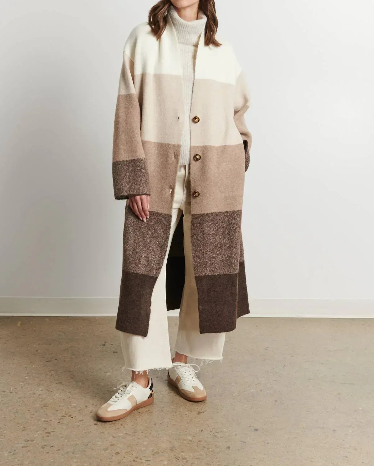 Line Knitwear - Sutton Long Sleeve Coatigan - Rack Hunt