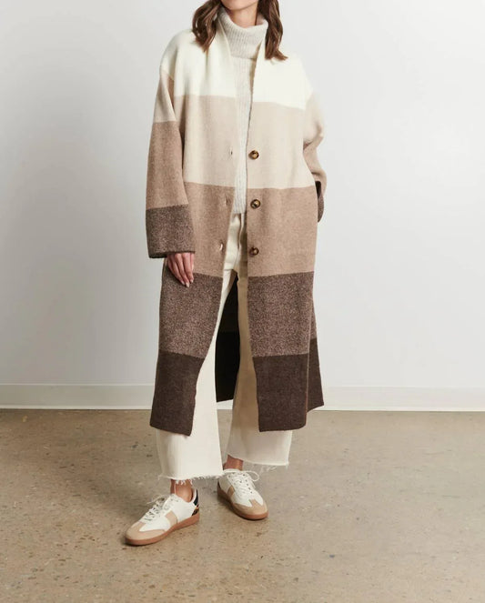 Line Knitwear - Sutton Long Sleeve Coatigan - Rack Hunt