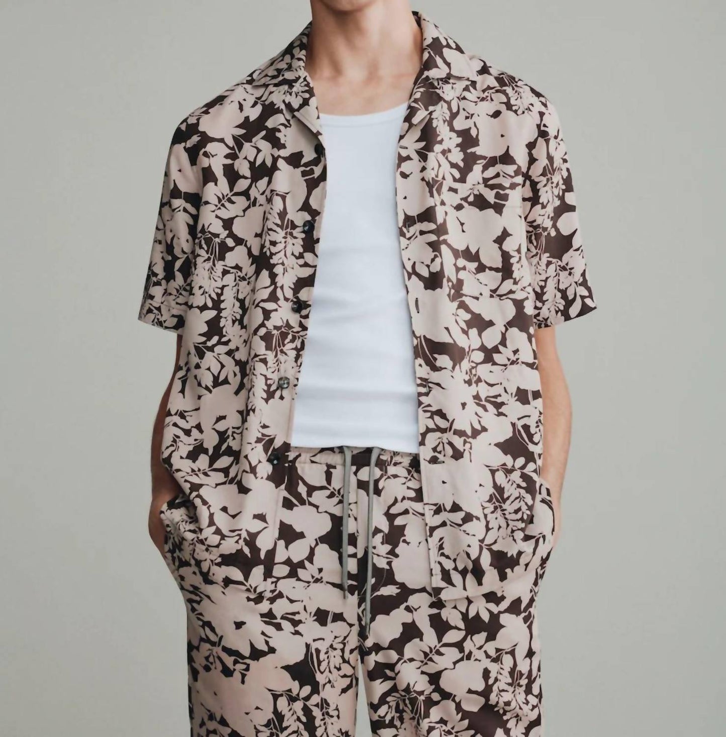 Floral Camp Collar Shirt