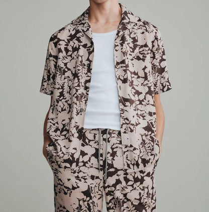 Floral Camp Collar Shirt