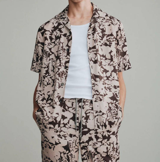 Floral Camp Collar Shirt