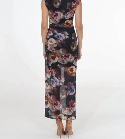 Brooklyn Isles - Sheer Floral Dress - Rack Hunt