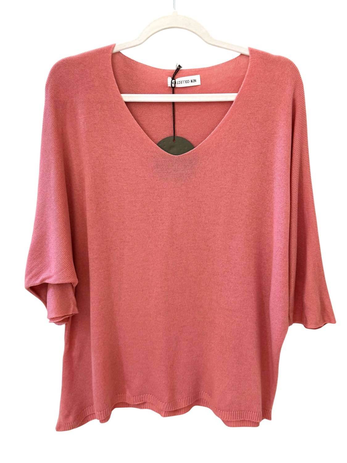 Cocco Bello - Women's Fine Knit Bat Sleeve Sweater - Rack Hunt -