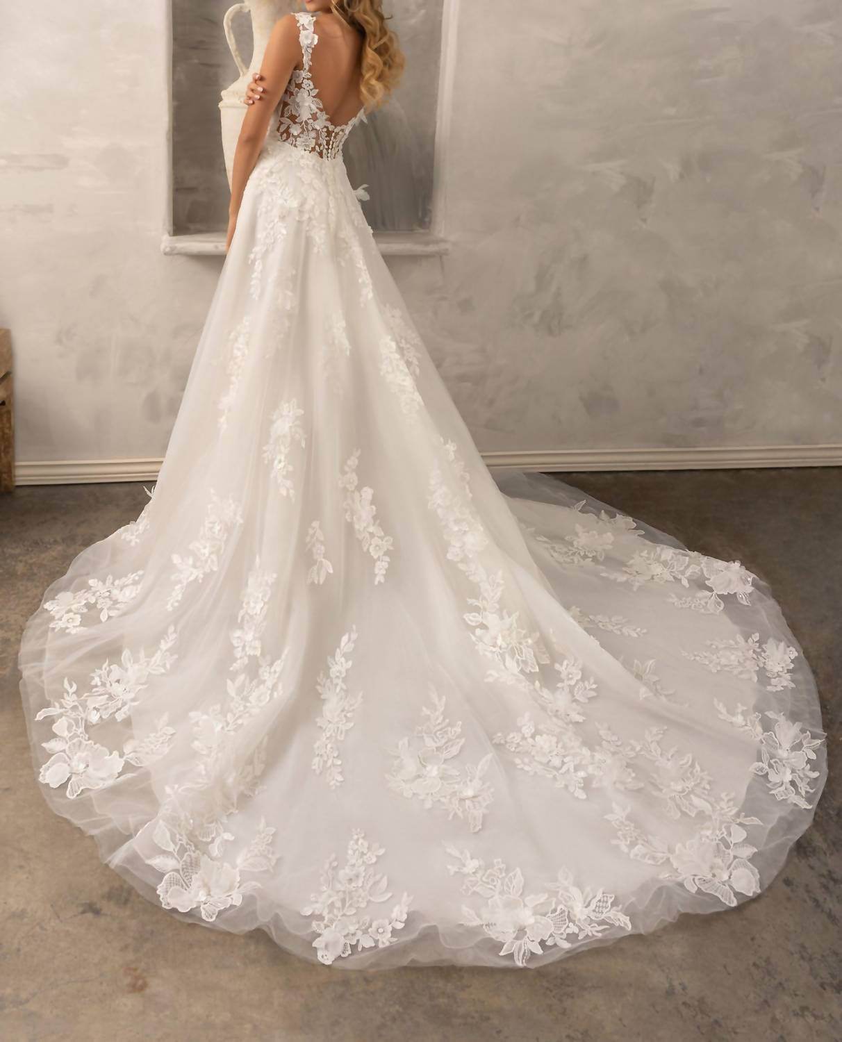 Ivoire by Kitty Chen - Julie Sheer Mesh Dress - Rack Hunt