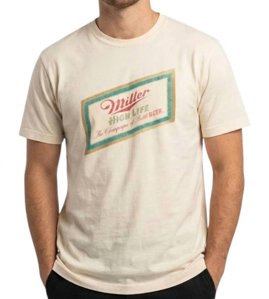 Vintage Faded Miller High Life T Shirt