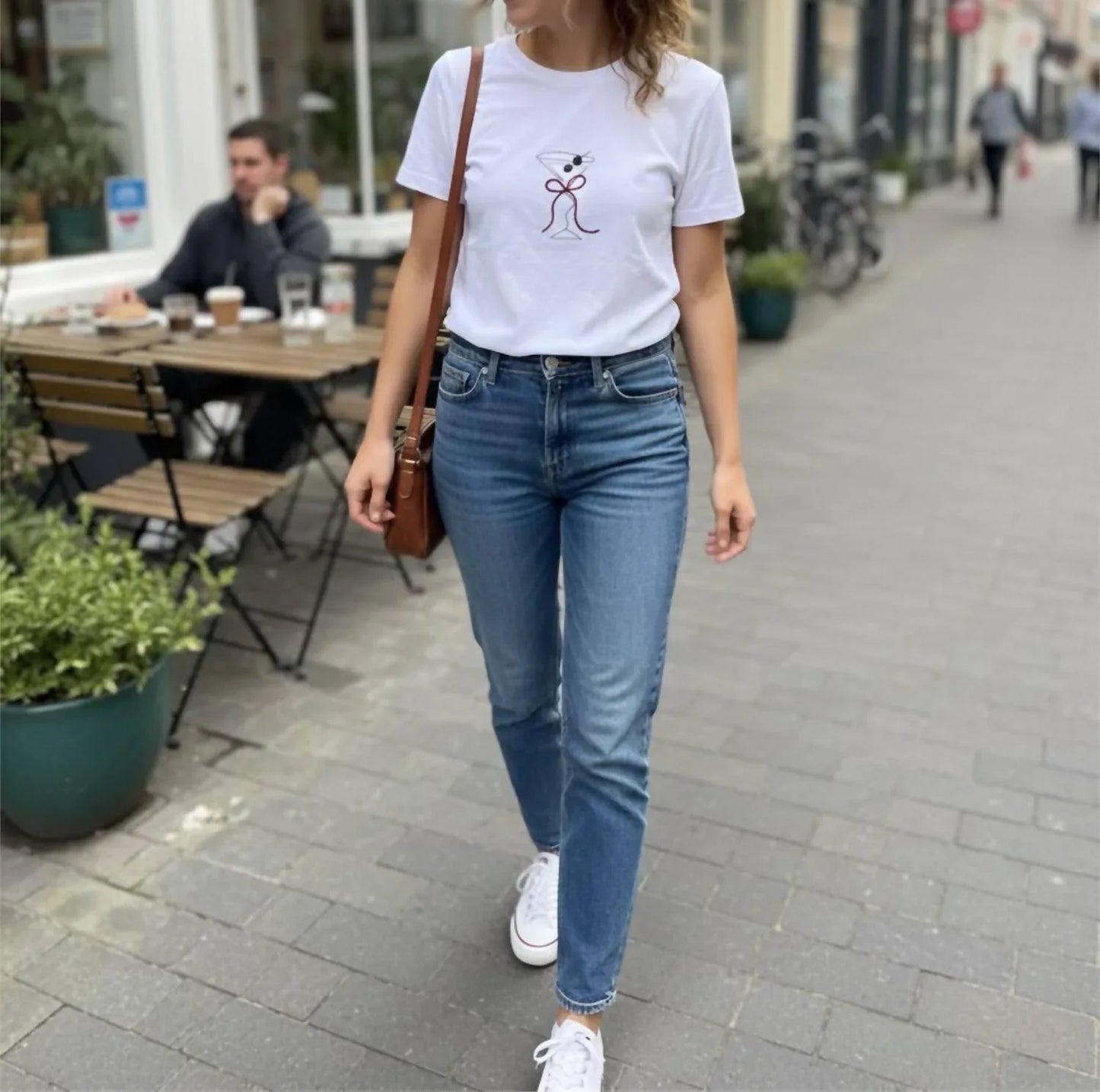 Cynthia Rowley - Beaded Martini T-Shirt - Rack Hunt
