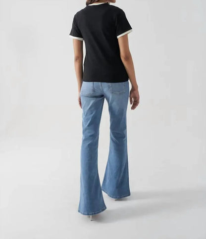 Adrienne Vittadini - Trim Tee - Rack Hunt