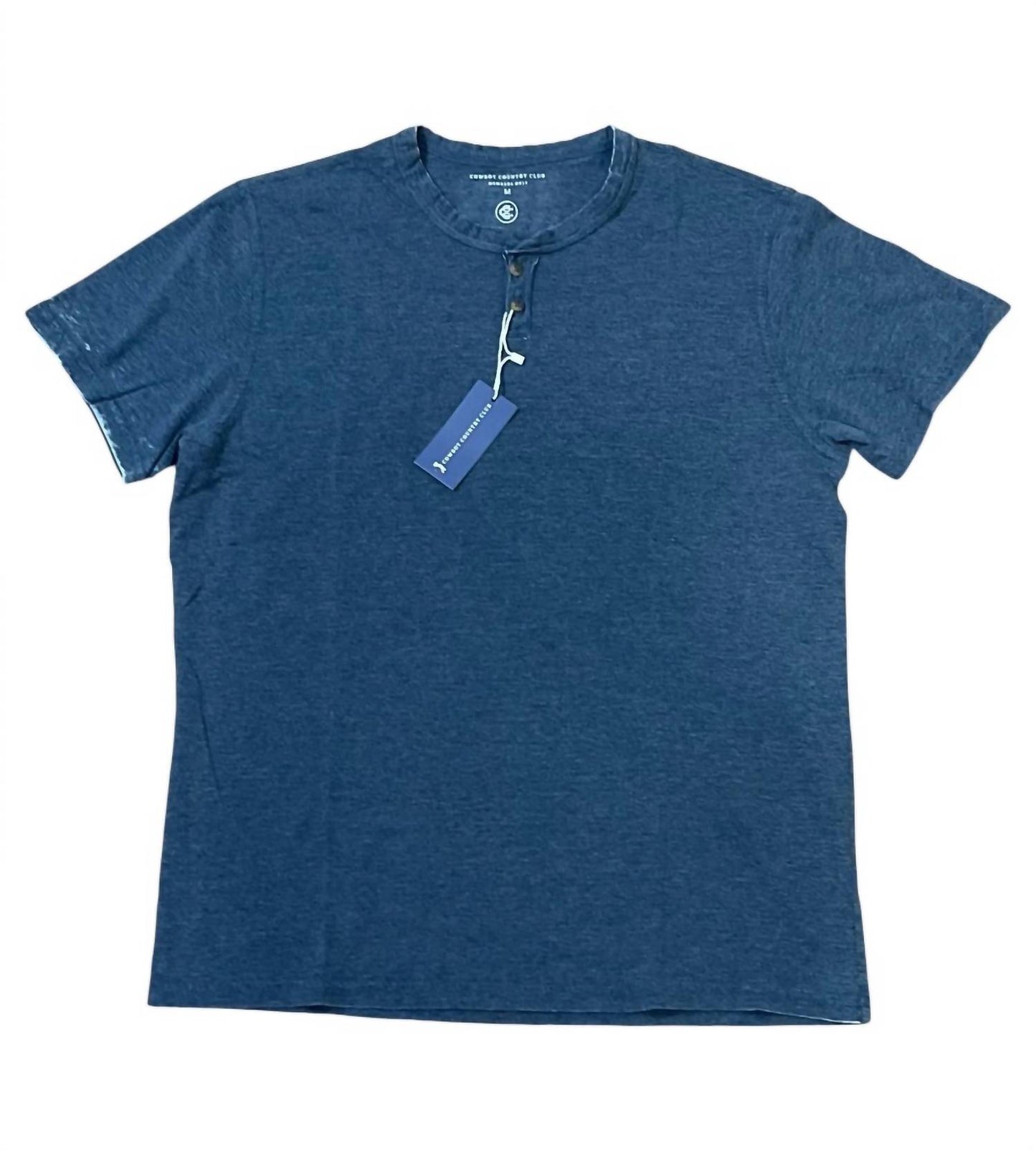 Men's Short Sleeve Henley Shirt