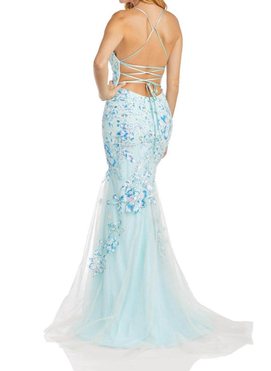 Morrell Maxie - Floral Embroidered Applique Dress - Rack Hunt -