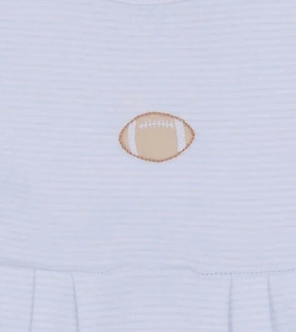 Boy's Touchdown Cutie Bubble Romper