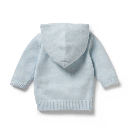 Boy's Knitted Zipped Sweater