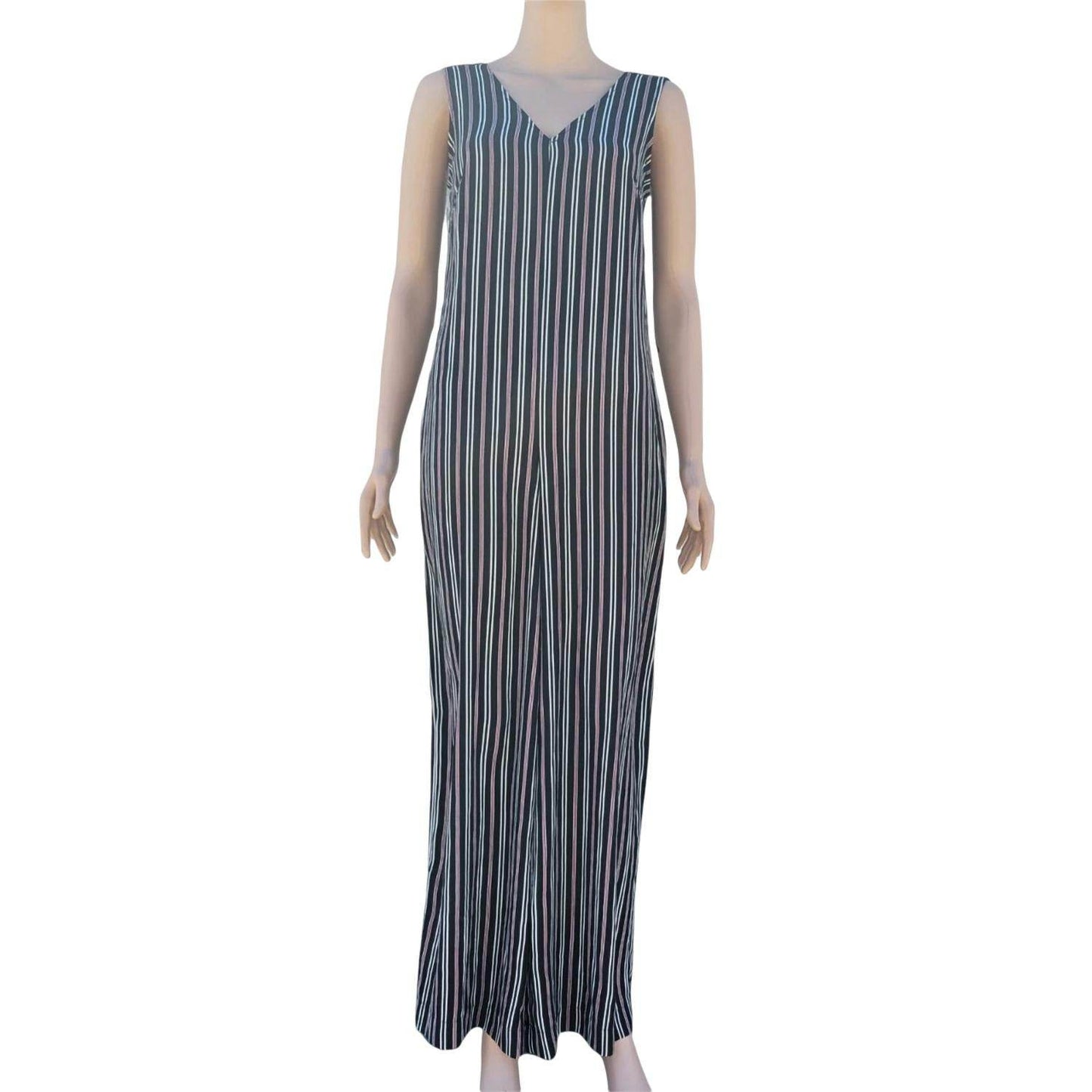 Max Studio - Belted Sleeveless Romper Suit - Rack Hunt -