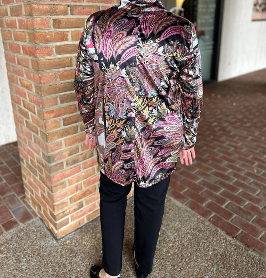 Cowl Neck Tunic Top