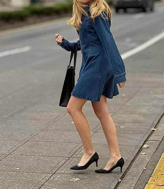Denim Mini Dress