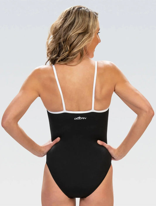 Dolfin - Aquashape Solid Straight Back One Piece Swimsuit - alternate view - Rack Hunt