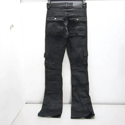 Tulones - Men's Coated Cargo Jeans - Rack Hunt