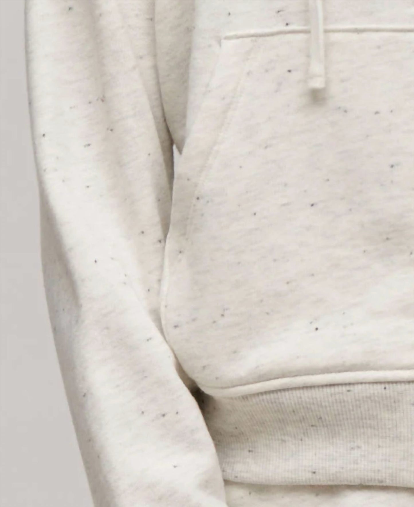Exposed Seam Zip-up Hoodie