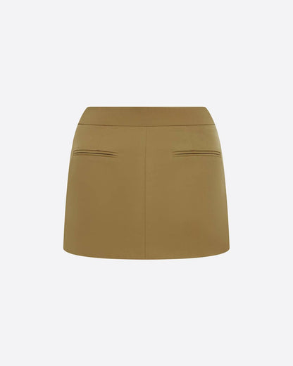 Low Rise Mini Skirt