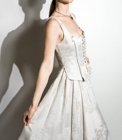 Anastasia Corset Midi Dress