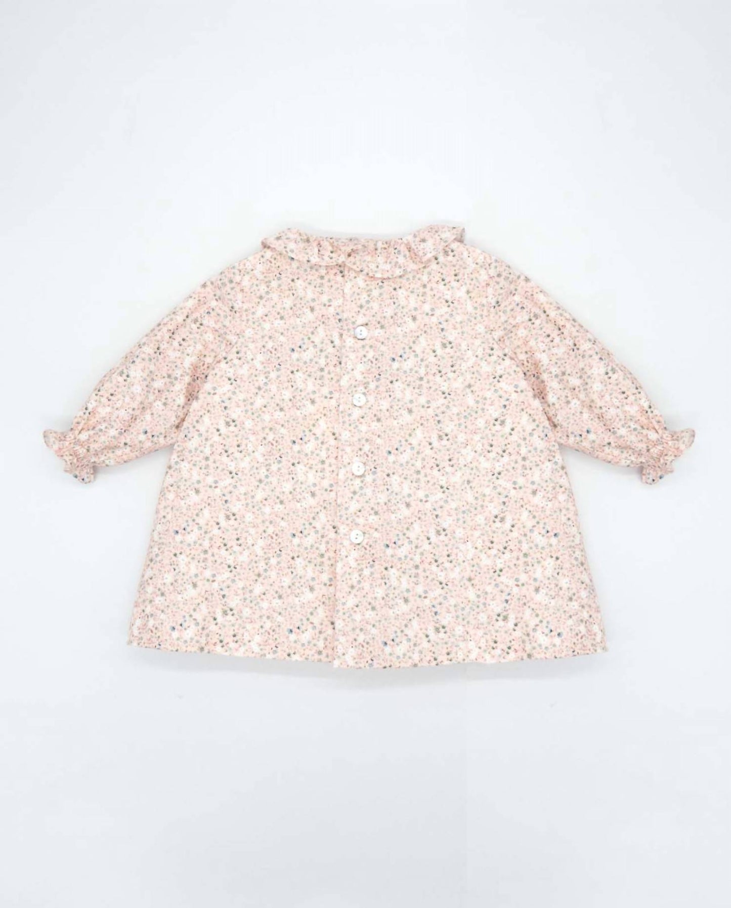 Girl's Handsmocked Flower Dress
