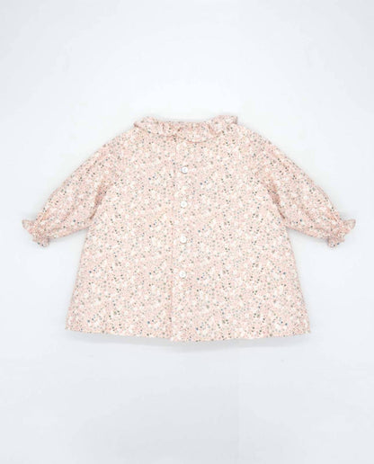 Girl's Handsmocked Flower Dress