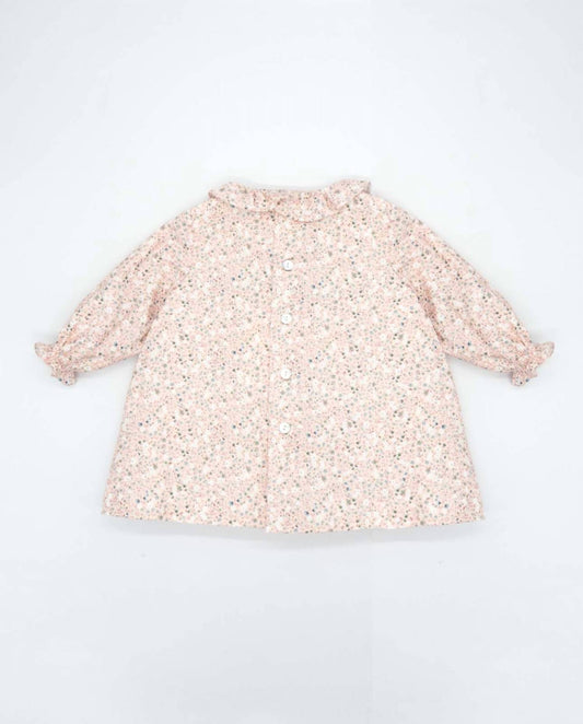 Girl's Handsmocked Flower Dress