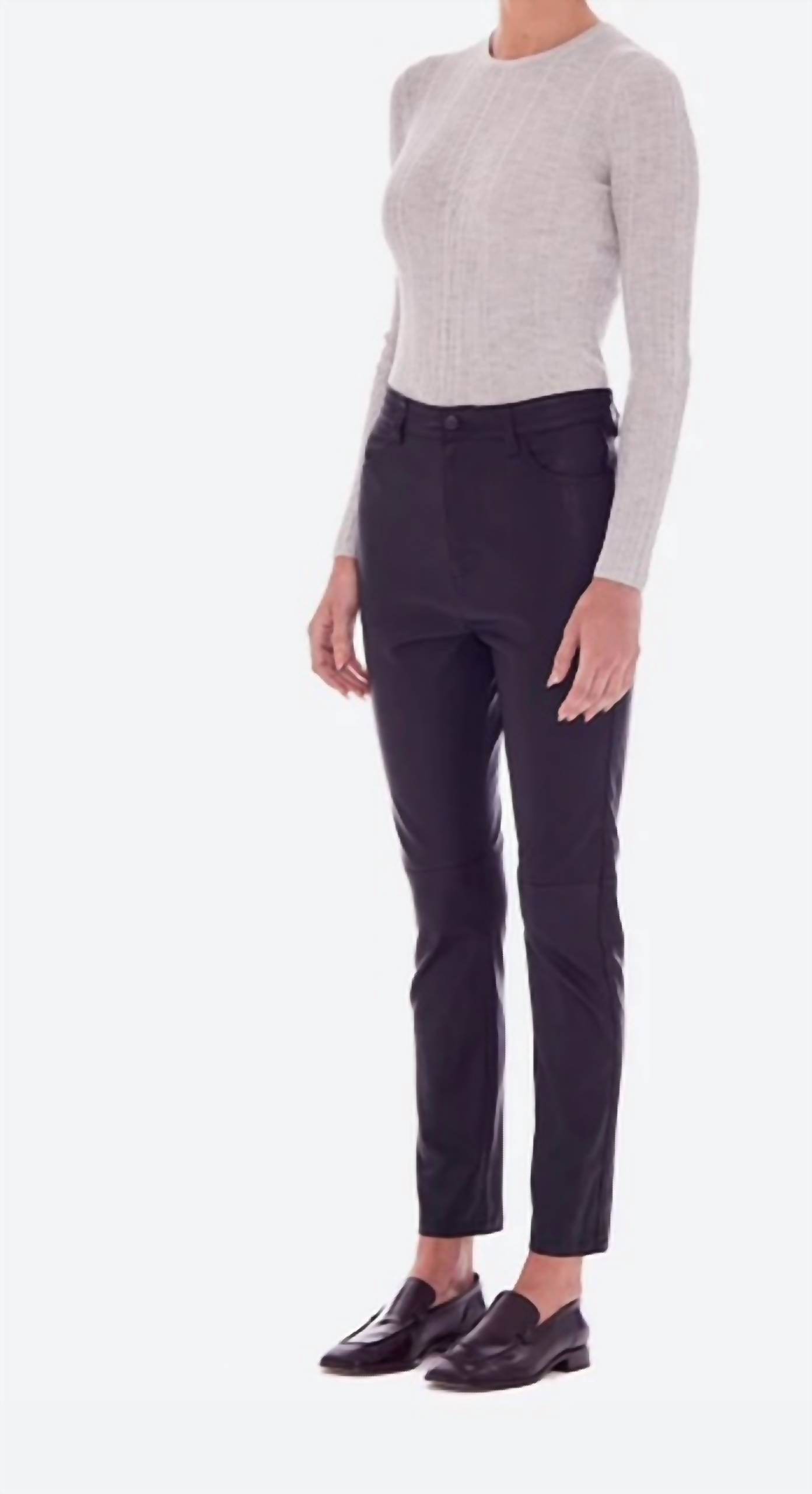 Renggli - Straight Leg Leather Pants - Rack Hunt -