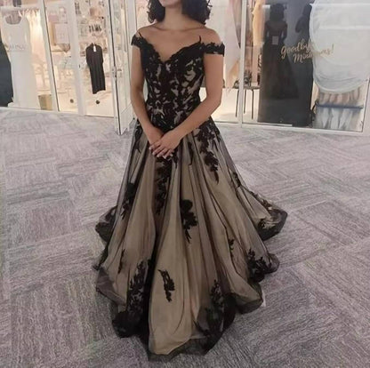 Off Shoulder Bridal Gown