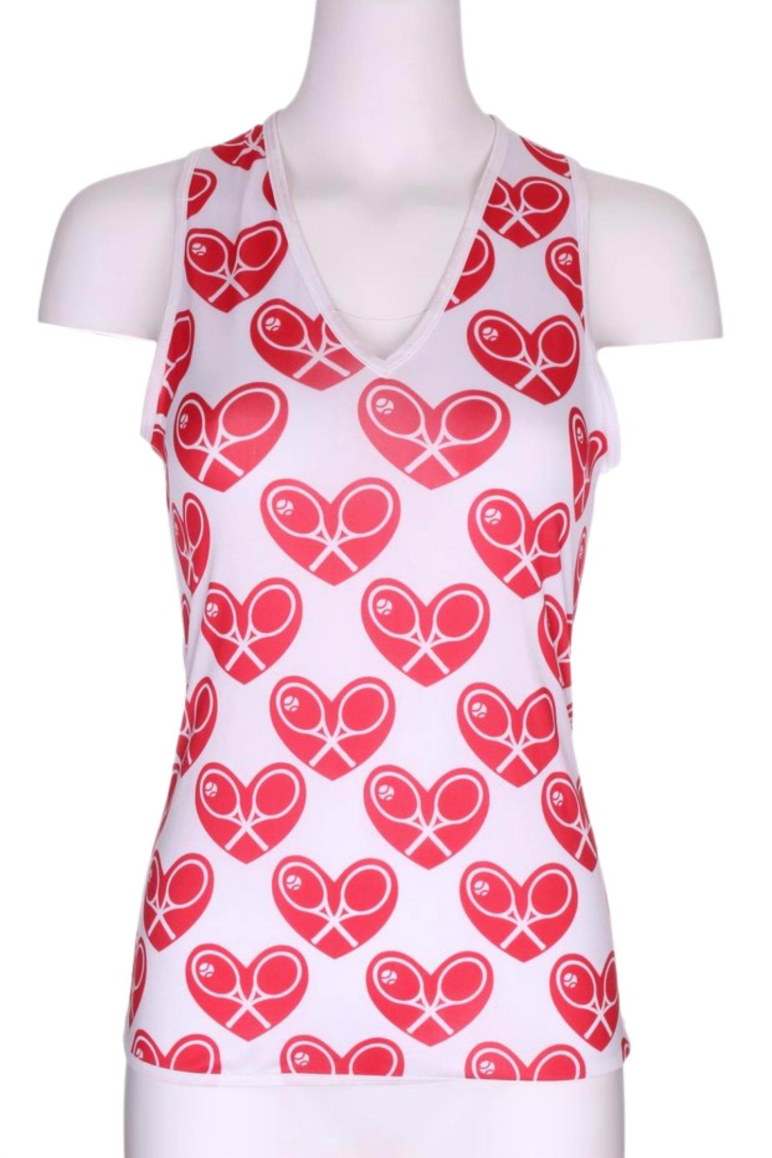 Love Love Tennis - Women's Limited Vee Tank - Rack Hunt