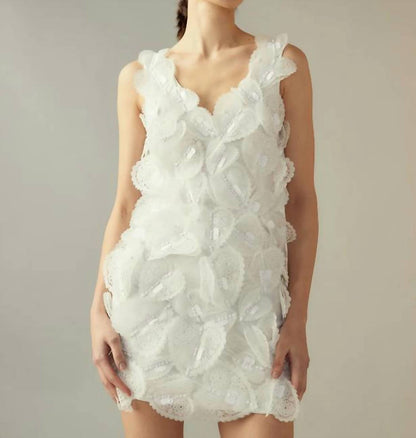 Elle Embellished Hearts Dress